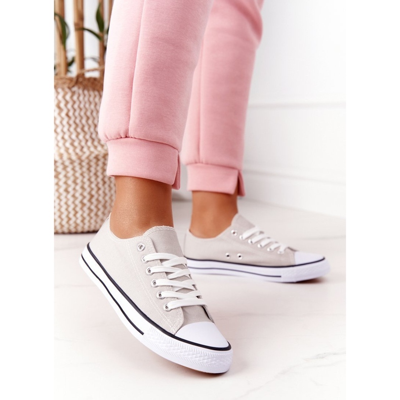 Tênis clássico feminino cinza Omerta 1