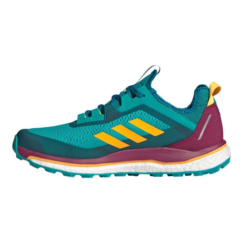 Tênis de corrida Adidas Terrex Agravic Flow W FV2483 multicolorido verde 1