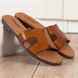 Seastar Chinelos clássicos castanho 1