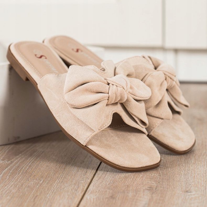 Seastar Chinelos Bege Elegantes 1