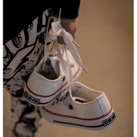 Tênis infantil clássico baixo Big Star HH374089 branco 2