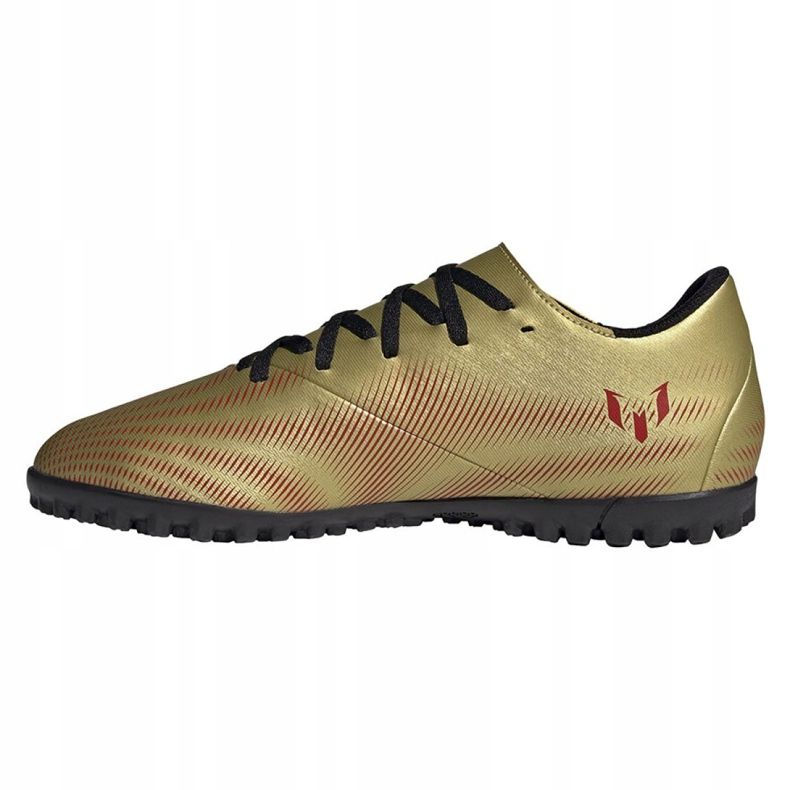 Chuteiras Adidas Nemeziz Messi.4 Tf M FY0764 dourado dourado 1