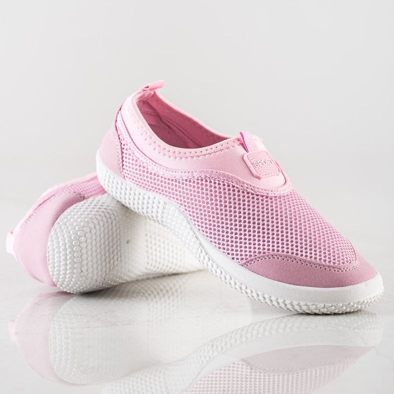 SHELOVET Slipons rosa claro 1