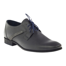 Sapatos masculinos Pilpol PC006 cinza 1