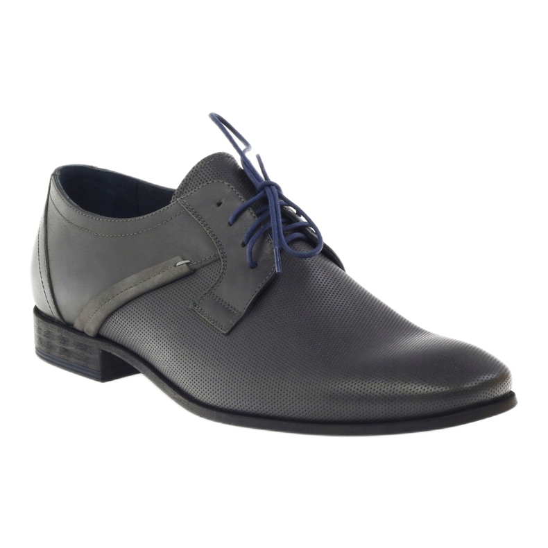 Sapatos masculinos Pilpol PC006 cinza 1