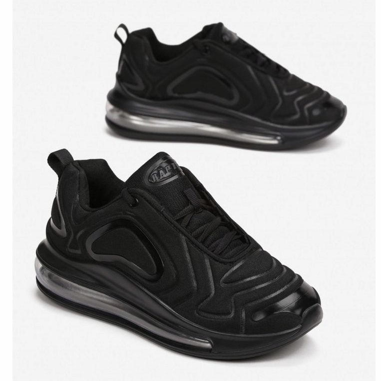 Sapatilhas esportivas femininas tênis rapter preto 1