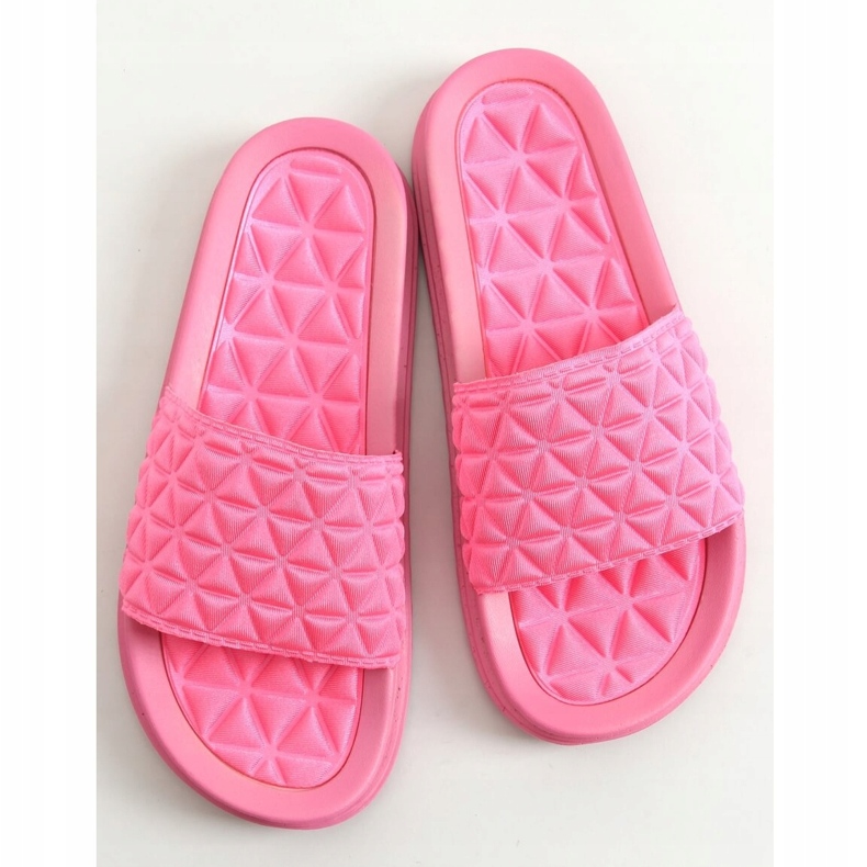 Chinelos fúcsia feminino 10-251 Fushia rosa 1