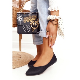 Delicate Ballerina In Spitz Vinceza 2187 Black preto 1