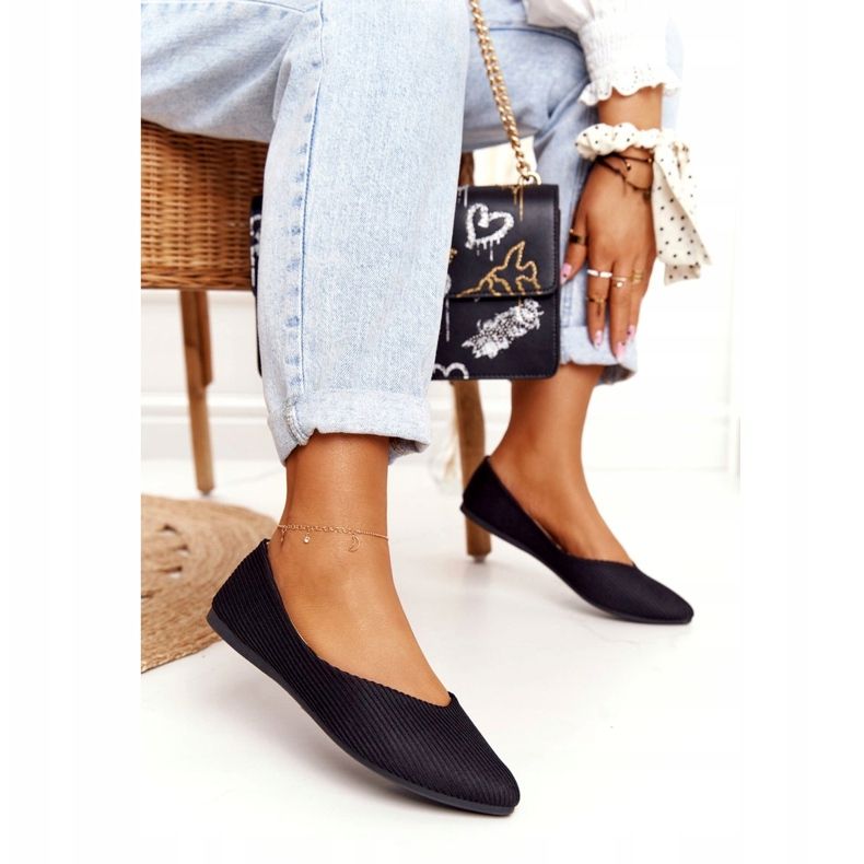 Delicate Ballerina In Spitz Vinceza 2187 Black preto 2