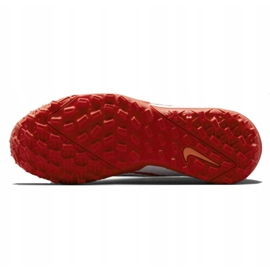 Chuteiras Nike Superfly 8 Academy CR7 Tf Jr DB2679-600 cinza / prata, branco, vermelho branco 2