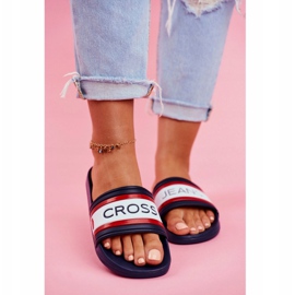 Chinelos femininos Cross Jeans azul marinho FF2R4160C 2