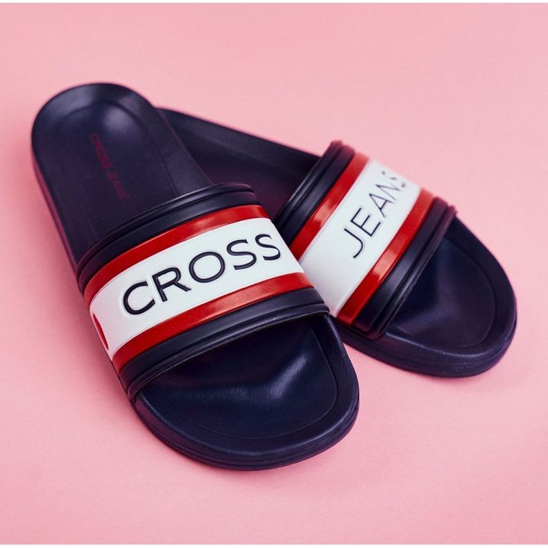 Chinelos femininos Cross Jeans azul marinho FF2R4160C 4