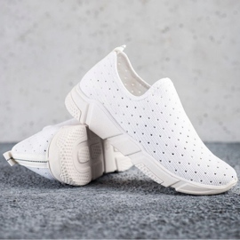 SHELOVET Tênis branco a céu aberto 1