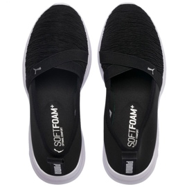 Sapatos Puma Adelina W 369621 01 preto 2