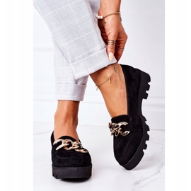 Mocassins de camurça Lewski Shoes 3040 Preto 2