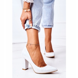 Lewski Shoes Bombas de cetim com sapatos Lewski padrão animal prata 2453 2