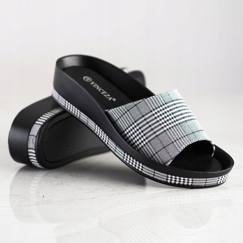 Chinelos VINCEZA casuais cinza 1