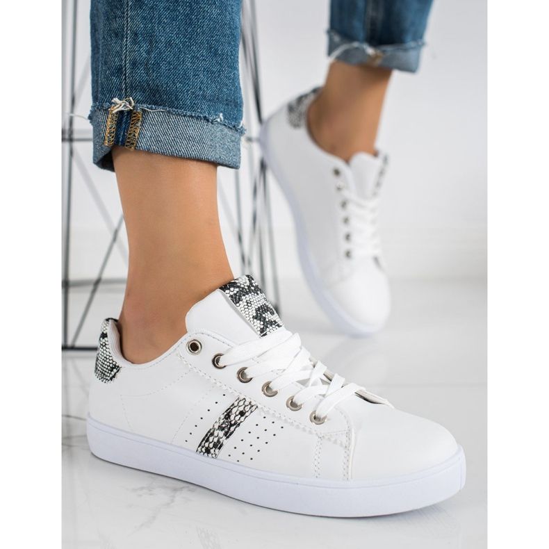 SHELOVET Calçados Esportivos Casuais branco 2