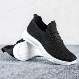 SHELOVET Calçados esportivos têxteis preto 1