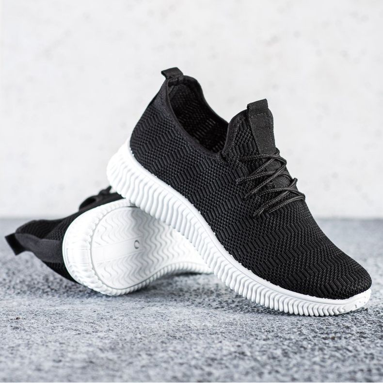 SHELOVET Calçados esportivos têxteis preto 1