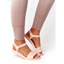 Sandálias de borracha ecológicas perfumadas ZAXY HH285123 Nude bege rosa 4