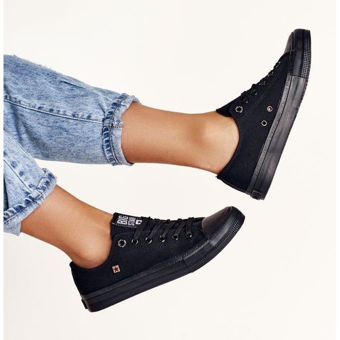 Tênis feminino Big Star Preto AA274009 2