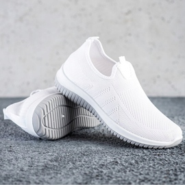 SHELOVET Calçados Esportivos Slip-on branco 1