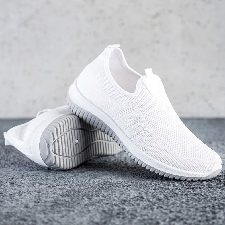 SHELOVET Calçados Esportivos Slip-on branco 1