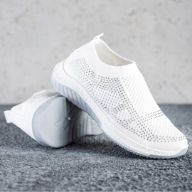 SHELOVET Tênis Slip-on branco 1