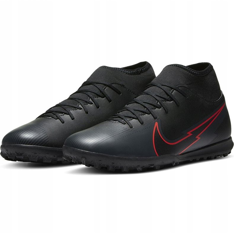 Chuteiras Nike Mercurial Superfly 7 Club Tf M AT7980 060 preto 3