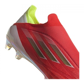 Chuteiras Adidas X Speedflow + Ag M FY6872 vermelho, laranja, branco vermelho 2