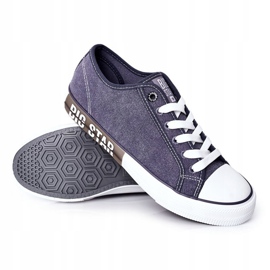 Tênis masculino Big Star HH174047 azul marinho 1