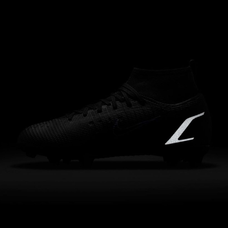 Chuteiras Nike Mercurial Superfly 8 Pro Fg Jr CV0804-004 preto preto 1