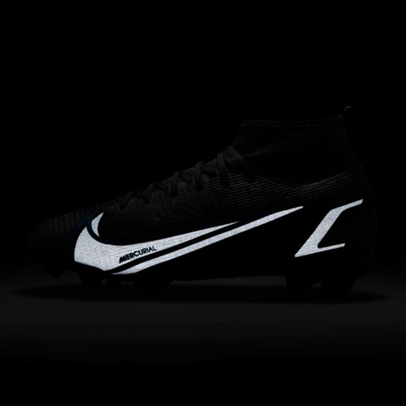 Chuteiras Nike Mercurial Superfly 8 Pro Fg Jr CV0804-004 preto preto 2