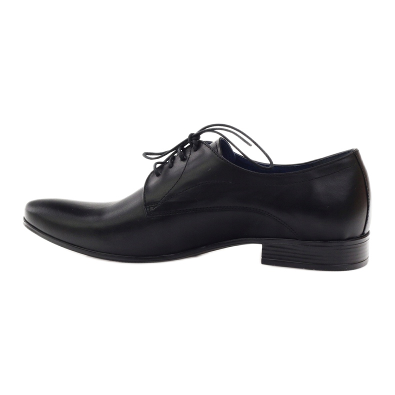 Nikopol Sapatos de couro masculino 1597 preto 2
