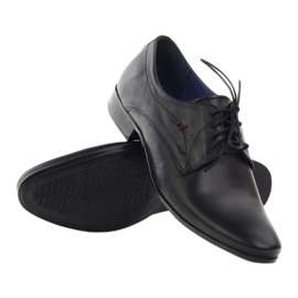 Nikopol Sapatos de couro masculino 1597 preto 3