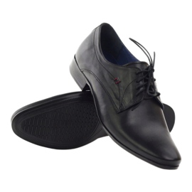 Sapatos masculinos negros Nikopol 1597 preto 3