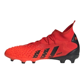 Sapatos Adidas Predator Freak.2 Fg M S24187 multicolorido laranjas e tintos 1