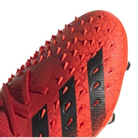 Sapatos Adidas Predator Freak.2 Fg M S24187 laranjas e tintos multicolorido 5