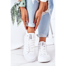 Tênis alto feminino Big Star GG274016 branco 1