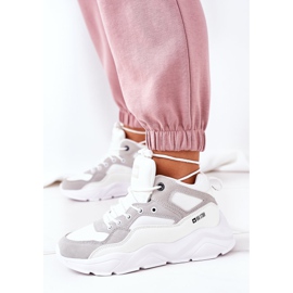 Calçado desportivo feminino. Ténis Big Star GG274643 Branco 2