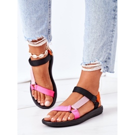 Sandálias esportivas femininas multicoloridas Ultimate preto 1