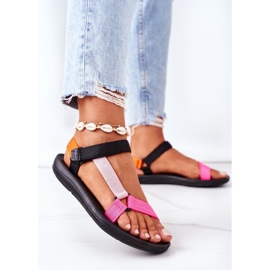 Sandálias esportivas femininas multicoloridas Ultimate preto 2