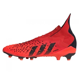 Chuteiras Adidas Predator Freak + Ag M FY8427 vermelho vermelho 1