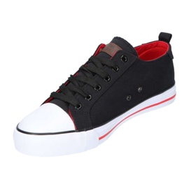 Tênis Black American Club LH26 / 21 preto vermelho 1