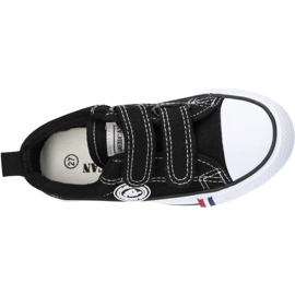 Tênis preto American Club LH35 com velcro 3