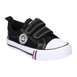 Tênis preto American Club LH35 com velcro 2