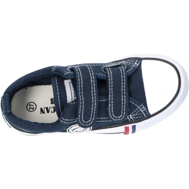 American Club Tênis Navy American LH35 Velcro azul 1