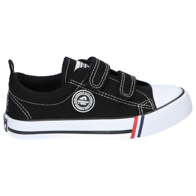 American Club Tênis preto americano LH33 com velcro 3