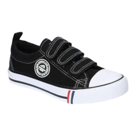 American Club Tênis preto americano LH33 com velcro 4
